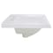 Nantucket Sinks 23 Inch Rectangular Drop-In Ceramic Vanity Sink DI-2418-R4 - alternate 4
